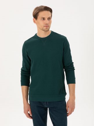 سویشرت مردانه زمردی پیرکاردین