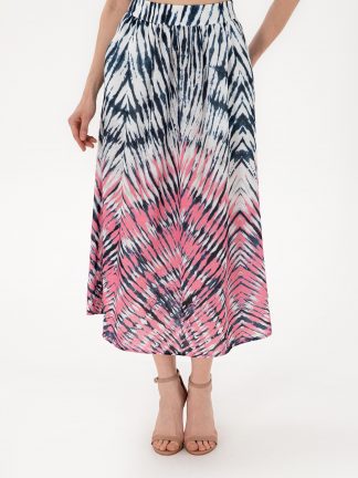 دامن ماکسی نیلی پیرکاردین