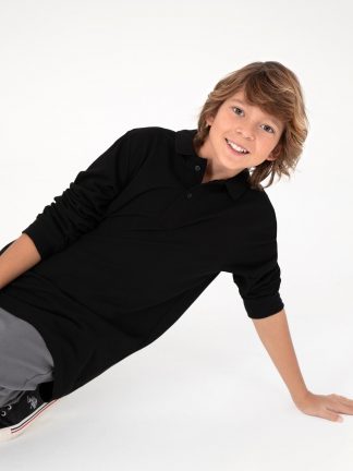 سویشرت پسرانه مشکی یو اس پولو