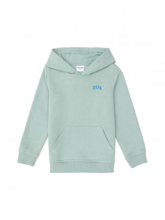 هودی پسرانه آبی فیروزه ای یو اس پولو