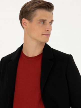 پالتو مردانه مشکی کاشارل