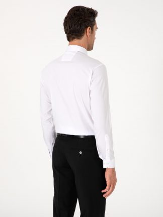 پیراهن مردانه سفید کاشارل