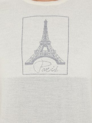 پلیور مردانه سفید کاشارل