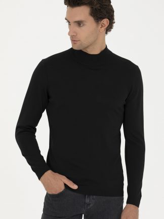 پلیور مردانه مشکی کاشارل