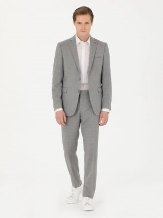 کت مردانه خاکستری کاشارل