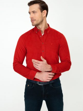 پیراهن مردانه آجری کاشارل