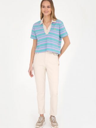 شلوار جین زنانه بژ یو اس پولو