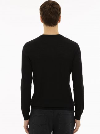 پلیور مردانه مشکی کاشارل