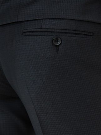 کت و شلوار مردانه مشکی کاشارل