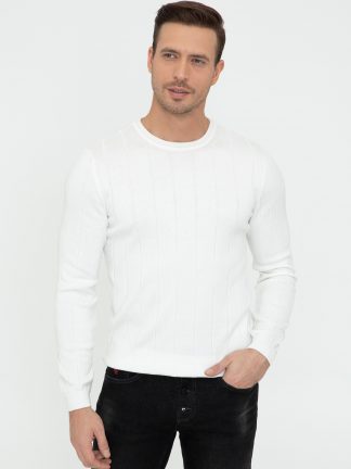 پلیور مردانه بژ کاشارل