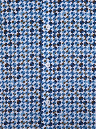 پیراهن مردانه آبی کاشارل