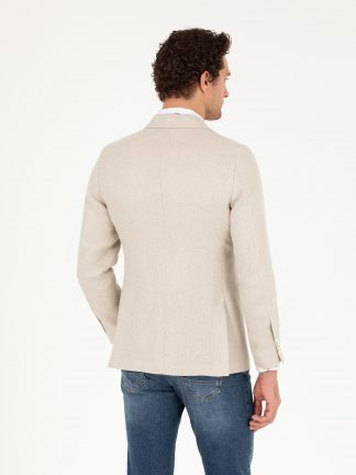 کت مردانه بژ کاشارل