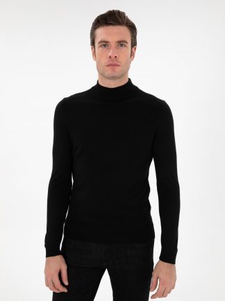 پلیور مردانه مشکی کاشارل