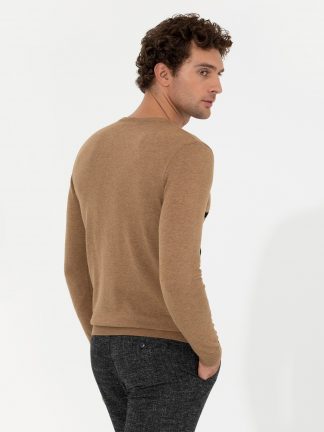 پلیور مردانه شتری کاشارل