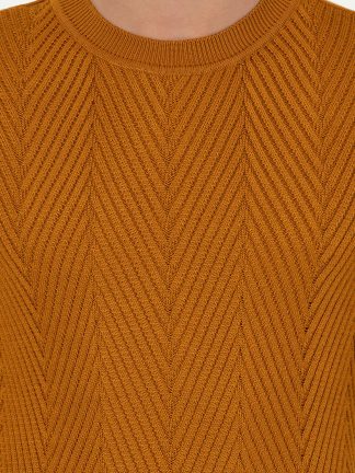 پلیور مردانه زرد کاشارل