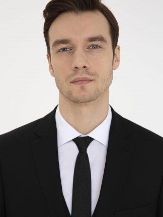 کت مردانه مشکی کاشارل