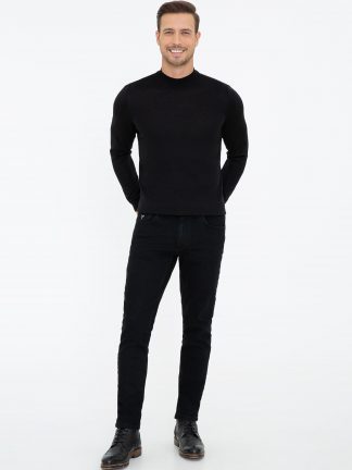 پلیور مردانه مشکی کاشارل