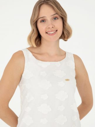 پیراهن و لباس مجلسی زنانه بژ یو اس پولو