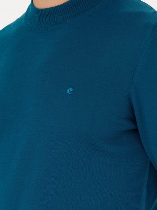 پلیور مردانه آبی نفتی کاشارل