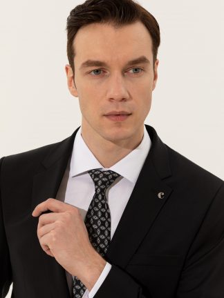 کت مردانه مشکی کاشارل