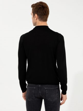 پلیور مردانه مشکی کاشارل