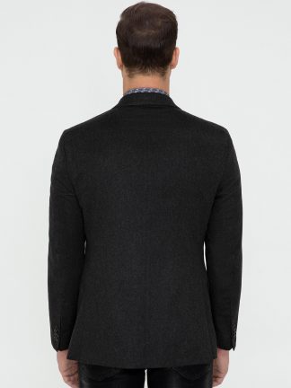 کت مردانه مشکی کاشارل