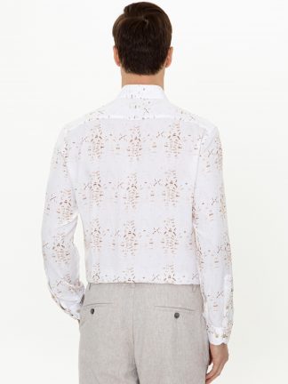 پیراهن مردانه بژ کاشارل