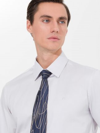 پیراهن رسمی مردانه خاکستری روشن کاشارل