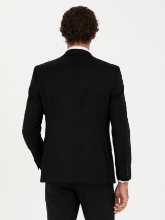 کت مردانه مشکی کاشارل