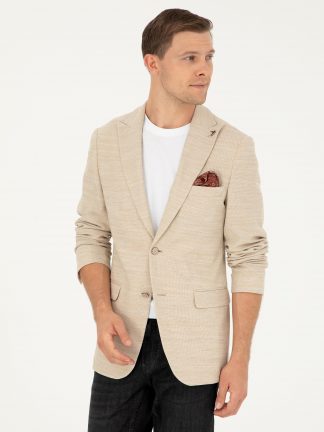 کت مردانه بژ کاشارل