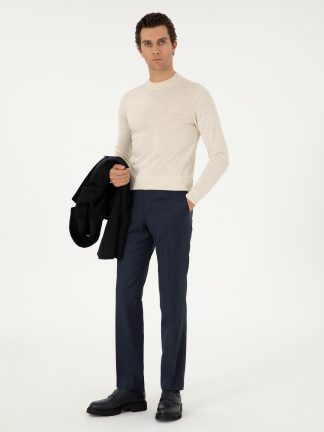 پلیور مردانه بژ کاشارل