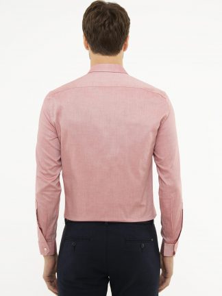 پیراهن مردانه قرمز کاشارل