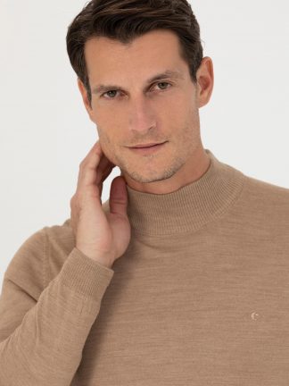 پلیور مردانه شتری کاشارل