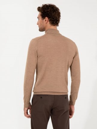 پلیور مردانه شتری کاشارل