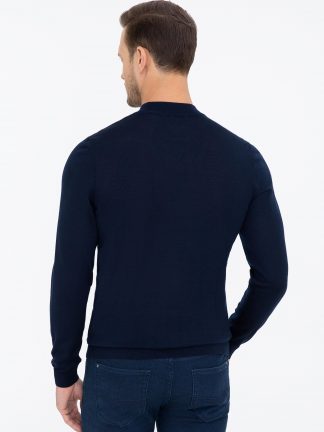 پلیور مردانه سرمه ای کاشارل