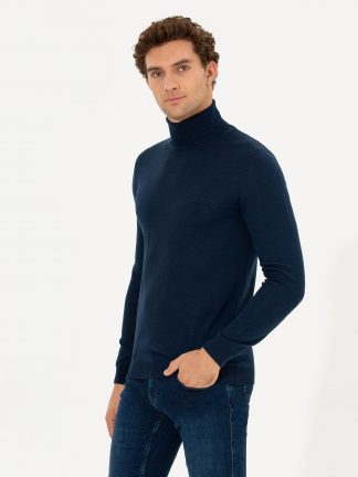 پلیور مردانه سرمه ای کاشارل