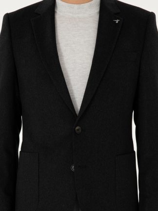 کت مردانه مشکی کاشارل