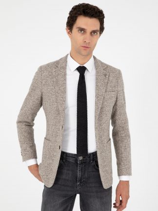 کت مردانه بژ کاشارل