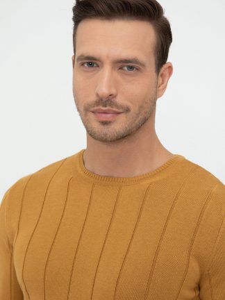 پلیور مردانه خردلی کاشارل