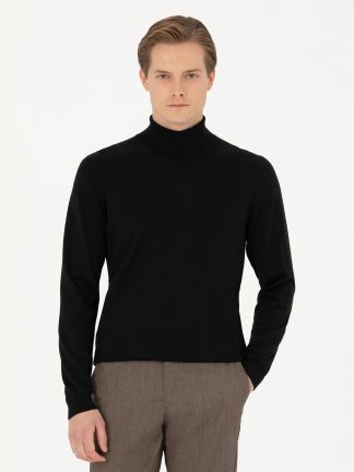 پلیور مردانه مشکی کاشارل