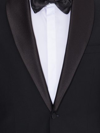 کت و شلوار مردانه مشکی کاشارل