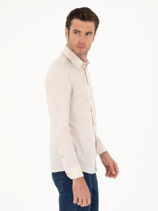 پیراهن مردانه بژ کاشارل