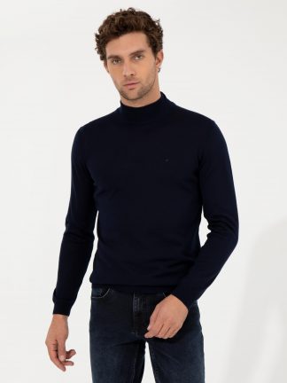 پلیور مردانه سرمه ای کاشارل