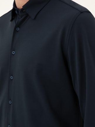 پیراهن مردانه سرمه ای کاشارل