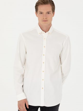 پیراهن مردانه بژ کاشارل