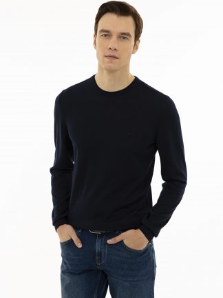 پلیور مردانه سرمه ای کاشارل