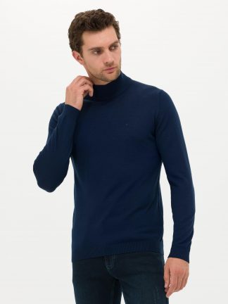 پلیور مردانه سرمه ای کاشارل