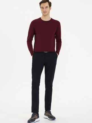 پلیور مردانه زرشکی کاشارل