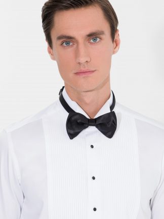 پیراهن رسمی مردانه سفید کاشارل