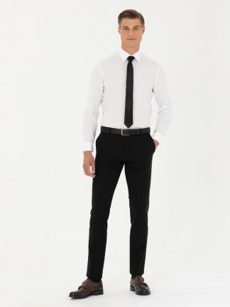 پیراهن مردانه سفید کاشارل